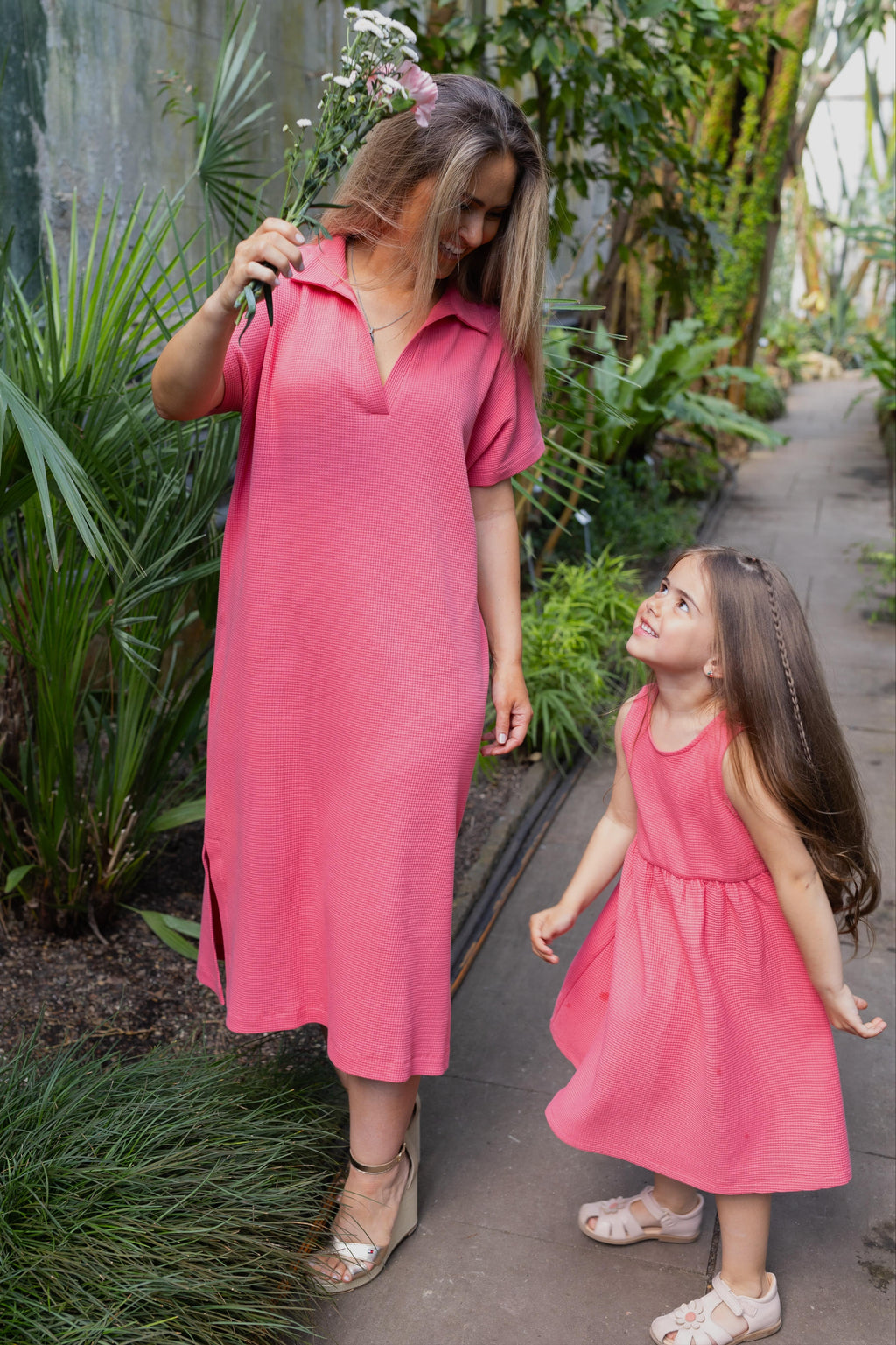 nachhaltiges Mädchenkleid Sommer