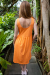 Trägerkleid Nektarine BIO-Baumwolle