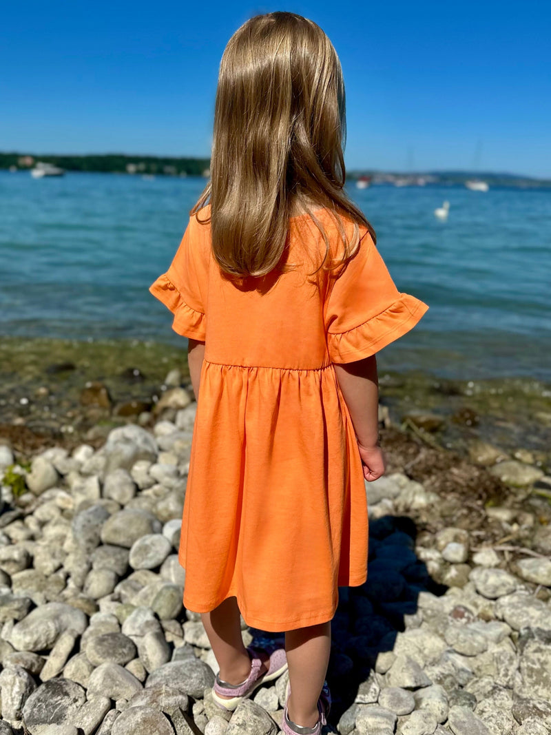 Kids Kleid Nektarine BIO-Baumwolle