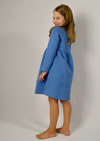 Kinderkleid blau Bio-Baumwolle nachhaltige Kindermode