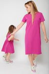 MiniMe Outfit Partnerlook Mama-Tochter Outfit Pink