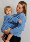 nachhaltigerKinder Sweater Blau Bio-Baumwolle