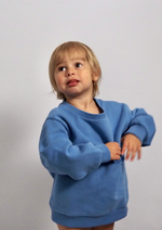 nachhaltigerKinder Sweater Blau Bio-Baumwolle