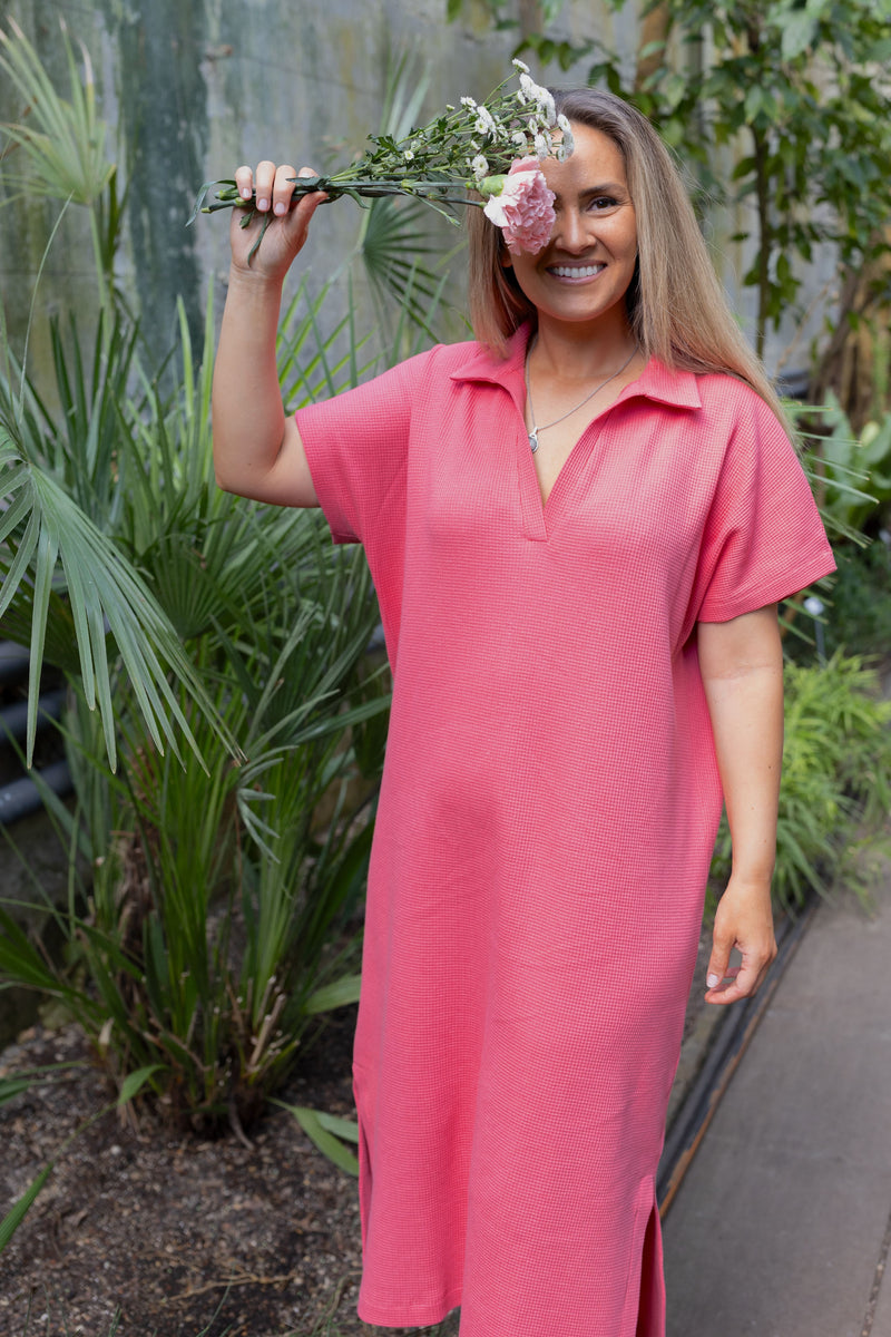 nachhaltige Sommerkleider pink