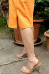 T-Shirt Kleid Nektarine BIO-Baumwolle
