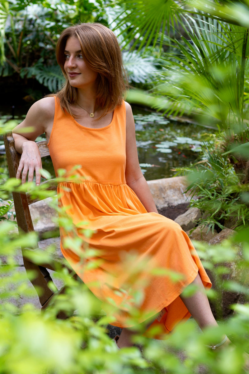 Trägerkleid Nektarine BIO-Baumwolle