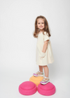 Kids Kleid Sand BIO-Baumwolle