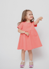 Kids Kleid Peach BIO-Baumwolle