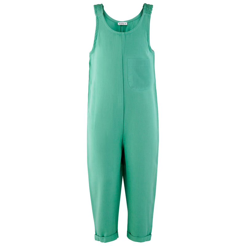 Kids overall green made of TENCEL™