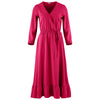 Pink wrap dress made of TENCEL™