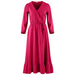 Pink wrap dress made of TENCEL™